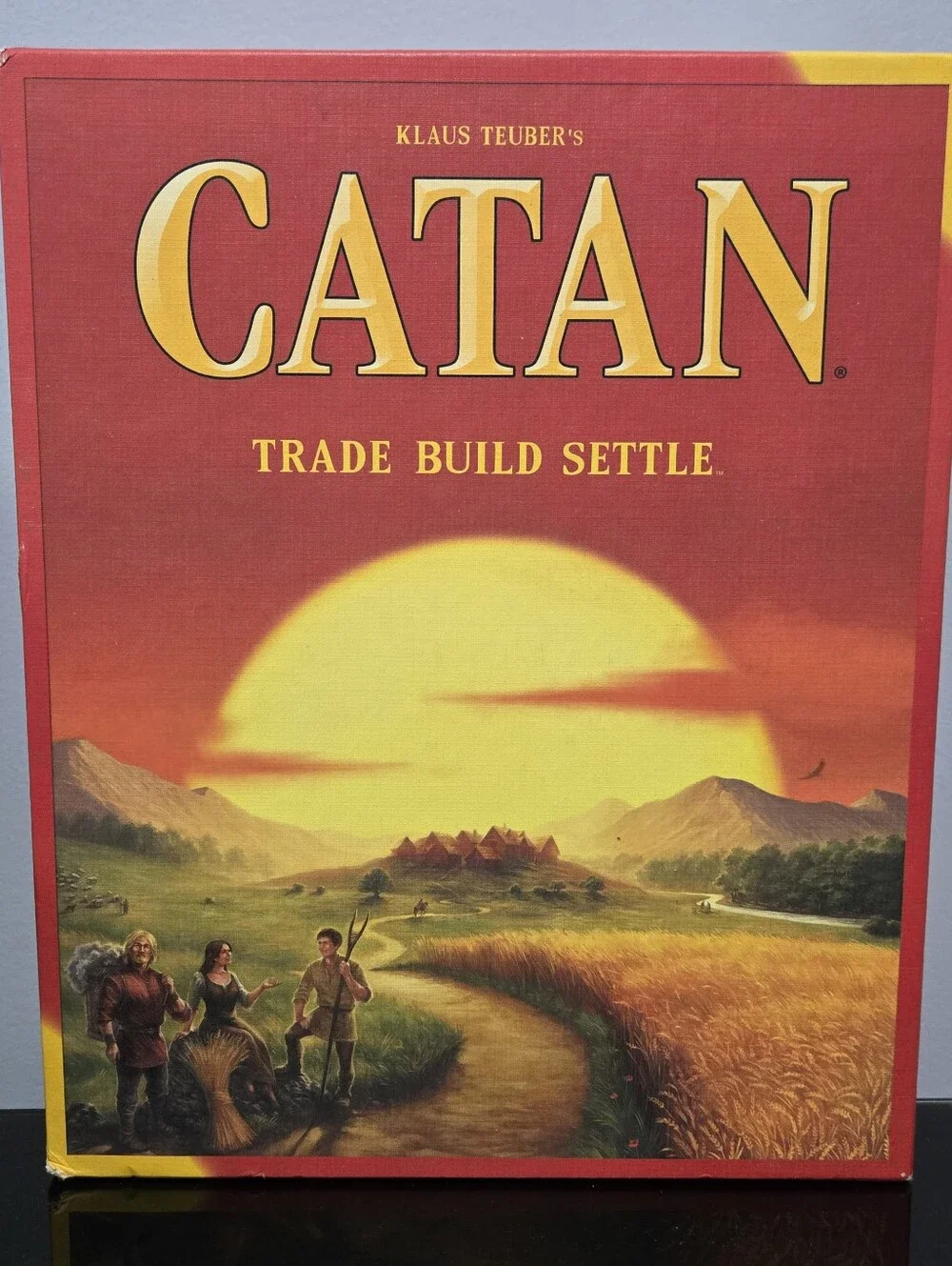 Catan Board Game Trade Build Settle